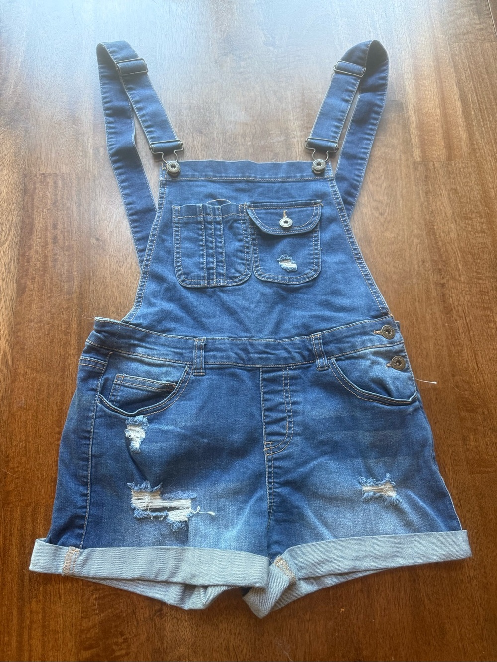 Wax Jean Blue Denim Waistband Label